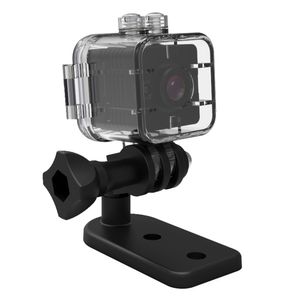 SQ12ミニカメラセンサーナイトビジョンビデオカメラモーションDVR HD pマイクロ防水シェルスポーツビデオ小さな