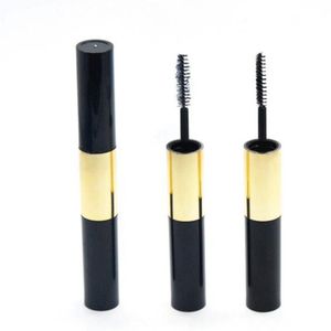 Neue runde 6-ml-Spritzguss-Leertube, kosmetisches Verpackungsmaterial, doppelköpfige High-End-Spot-Mascara-Tube