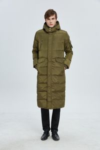 piumino da uomo con cappuccio cappotto lungo invernale spesso caldo top casual taglia grande 4xl 5xl
