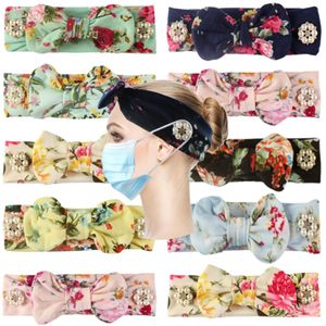 Stirnband Elastische Schleife Floral Headwrap Anti Strangulation Taste Haarband Sport Schweiß Breite Stretch Kopfbedeckung Haar Zubehör LSK501