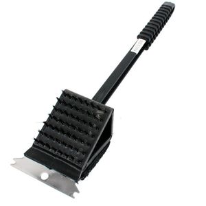 Barbecue Grill BBQ Brush Clean Tool Grill Accessories Rostfritt stål Borst Non-Stick Cleaning Borstes Barbecue Accessories YQ02064