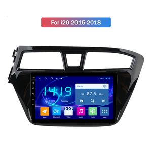 CAR DVD Player Video för Hyundai i20 2015-2018 med GPS Bluetooth WiFi DSP IPS-skärm FM 128G NYA ANDROID