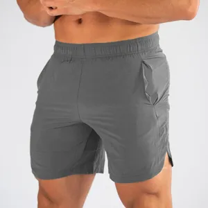 Running Compression Shorts Verão 2020 Quick Seco Workout Shorts Homens Ginásio Causal Esporte Praia Calças Curtas Marca Roupas