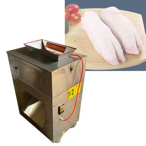 Multifunktionellt rostfritt stål Ded Chicken Cube Cutting Machine/Meat Slicer/Automatic Frozen Beef Cube Dicer 220V/380V