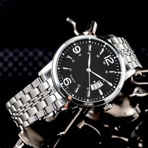 New high quality Three needle series luxury mens watches Quartz Watch designer watches LONGIN Brand Fashion accessories steel strap