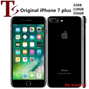 Восстановленный оригинальный Apple iPhone 7 Plus 5,5 дюйма нет отпечатков пальцев IOS A10 Quad Core 3GB RAM 32/128 / 256GB ROM 12MP разблокирован 4G LTE телефон