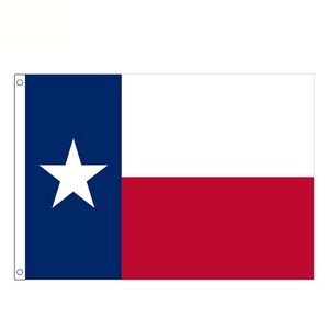 90*150 cm Texas State Flag Texas State Flags Polyester con bandiera di bandiera dello stato USA USA LJJK2388