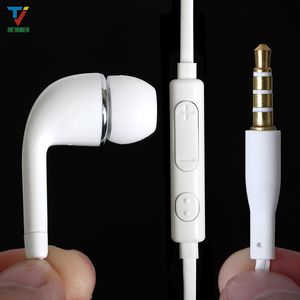 500 st/Lot J5 Headset In-Ear Music Earphones Sport hörlurar Fabriksuttag Earpiece med mikrofon för iPhone Samsung Xiaomi HTC
