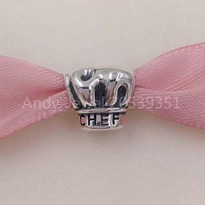 Andy Jewel Authentic 925 Gümüş Boncuklar Yemek Pişirmeyi Seviyorum CHARM CHARMS, Avrupa Pandora Tarzı Takı Bilezikler Kolye 791500