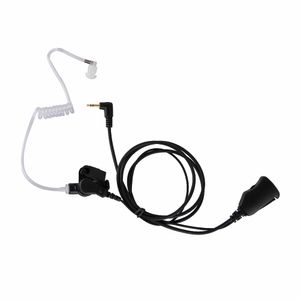 1Pin PTT MIC Earpiece Covert Air Acoustic Tube Headset For Motorola Walkie Talkie T270/T4000/T5800/SX500/T50 T60 T80 RT45