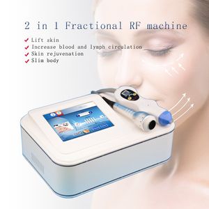 New arrival fractional RF radio facial beauty machine skin lifting tightening anti wrinkle face pore with 5 treatment heads