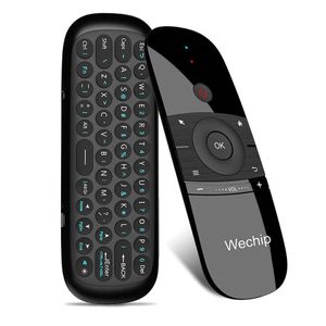 Original Wechip W1 Remote Control 2.4GHz Wireless fly Air mouse With Keyboard Full Touchpad PC for Android Tv Box/Mini Pc/Tv