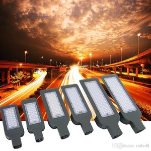 LED Street Lights 20W 30W 40W 50W 80W 100W LED Street Lamp SMD 3030chip 140LM ​​/ W Ultra-tunna LED Street Light Outdoor Industrial