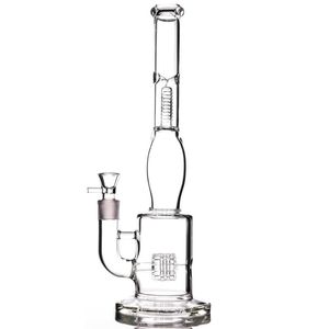 Cachimbos de água de fabricação Honeycomb Bong Cachimbo de água com estilo de pneu e difusor Percolator Bongs de vidro