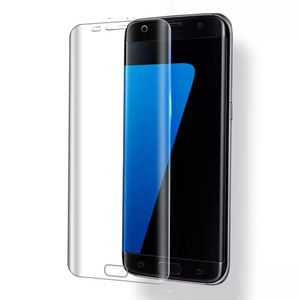 Plastikowa ochraniacz ekranu dla Samsung Note 20 10 Plus S20 S10 S9 S8 S7 Krawędź Miękkie TPU Zakrzywione Protector Film Pet