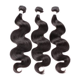 Greatremy Capelli Peruviani 3 Bundles Tessuto Vergine Dei Capelli Umani Onda Del Corpo Onda Del Corpo Trama Estensione Colore Naturale Spedizione Gratuita