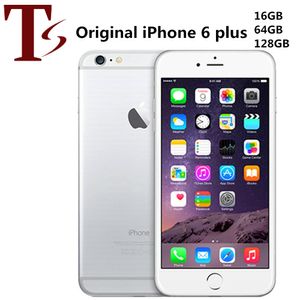 Generalüberholtes Original Apple iPhone 6 Plus mit Fingerabdruck, 5,5 Zoll A8, 1 GB RAM, 16/64/128 GB ROM, iOS, entsperrtes LTE-4G-Telefon