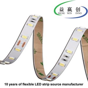 50m / lot SMD5630 LED Light Strip High CRI Flex LED Strip 5630 60leds / m LED Light Tape Light 14.4W / m Elastyczne światło pasa