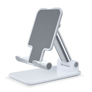 Metal Desktop Tablet Holder Foldable Extend Support Desk Mobile Phone Adjustable Stand For iPhone iPad