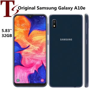 مجدد Samsung Galaxy A10e 5.83 بوصة ثماني النواة أندرويد 9.0 2GB RAM 32GB ROM 1920x1080 FHD 8MP و 5MP هواتف مقفلة 1 قطعة