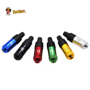 HONEYPUFF Aluminum Alloy Herb Pipe 55mm Long Mini Portable Metal Tobacco Pipe Pocket Size Cigarette Accessories