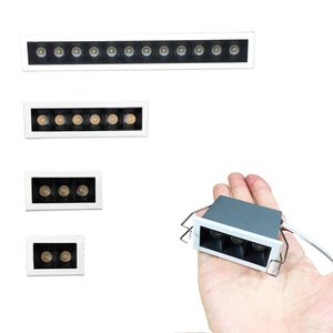 Wholesale small light effect for sale - Group buy 1W Bean Circle Square Distribution Even Light Effect Mini Small Linear LED Lights W W W W for Residental Illumination