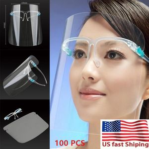 재사용 가능한 안경 및 교체 실드 시트 fy8308와 보호 얼굴 방패 플라스틱 투명 얼굴과 눈 보호 얼굴 마스크