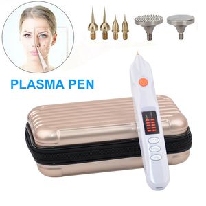 Magic plasma pen fibroblasti rughe rimozione talpa bellezza medica con 4 aghi mts cura della pelle