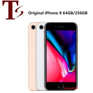 Originale Apple iPhone 8 Impronta digitale da 4,7 pollici iOS A11 Hexa Core 2 GB RAM 64/256 GB ROM sbloccato 4G LTE Smart Phone ricondizionato 1pc DHL