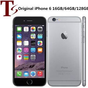 100% Original Apple iPhone 6 med Touch ID 16GB / 64GB / 128GB 4,7 tum A8 iOS 12 Renoverad olåst mobiltelefon