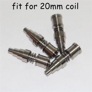 Titannagel 10 mm, 14 mm, 19 mm Gelenk, 2 in 1, 4 in 1, 6 in 1, kuppelloser Titannagel für männliche und weibliche Glas-Dab-Rigs