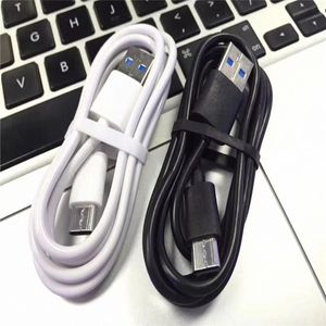 Kabel typu C Micro Pin M FT Biały Czarny Dane USB Synchronizacja Kable do ładowania Samsung S4 S6 S7 S7 S8 S9 HTC Android Telefon