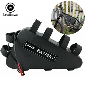 Trójkąt 48V 20AH 52V Ebike Battery Pack 48V / 52V 1000W Potężne baterie litowo-jonowe z szybką ładowką na rowerze