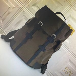 Çanta Paketi Küçük toptan satış-Christopher Küçük PM Tasarımcı Sırt Çantası Erkekler Için Seyahat Yürüyüş Çantası Erkek Sırt Çantası Klasik Lüks Moda Açık Sırt Çantası Adam Sırt Çantaları Taurillon Deri Geri Paketleri