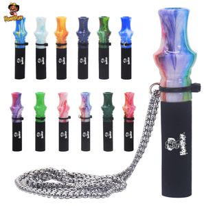 Honeypuff handgemachtes Raucher-Mundstück aus Acryl für Shisha-Mundstücke für Metall mit Lanyard-Chicha-Zubehör