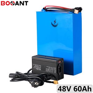 Powerful lithium ion battery 13S 48V 60Ah 2000W electric scooter / E-bike for Samsung 50E 21700 with 5A Charger