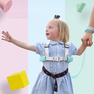 Cintura anti smarrimento per bambini Cintura di sicurezza a doppio uso per bambini Cintura di collegamento al polso Cintura per guinzaglio per bambini Bracciale per bambini da passeggio all'aperto