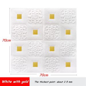 factory direct 7070cm 3d stereo wall stickers kindergarten children anticollision selfadhesive wallpaper xpe foam material