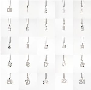 choose your number POLISHED JERSEY number pendant Cross Pendant Necklace Silver Stainless Steel Baseball Cross Pendant Necklace