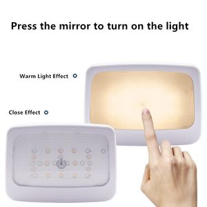 Touch Type Dimming Car Led Car Roof Light Ceiling Magnet Lamp Automobile Car Interior Reading Light USB Charging Portable Emergency Light