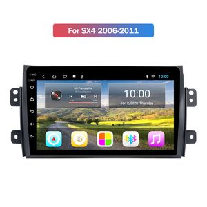 9 calowy Android Double Din Video Car Radio do SUZUKI SX4 z pełną jednostką GPS wyjściową RCA