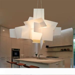 Modern oregelbunden Foscarini Big Bang ljuskrona ljus kreativ ljuskrona belysningskonst Hänglampa tak E27 LED-lampor 90-260V