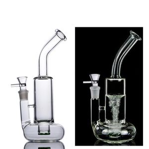 Cachimbos de água de vidro bongs Bubbler Tornado fuction Lifebuoy Base Cyclone Percolator Water Pipes 18 mm joint dab rig