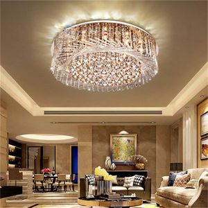 New fashion LED living room crystal ceiling lights bedroom chandelier creative bird's nest crystal lamp ceiling lamp Pendant Lamps