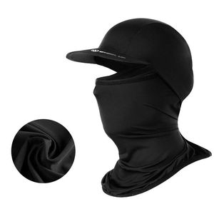 WHEELUP Multifunctional Ice Silk Sun Protection Neck Protector Face Mask Hat Windproof Anti-Fog Saliva Dustproof Cycling Scarf Cap