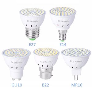 GU10 LED E27 Lampa E14 Reflektor Lampa Lampara Gu 10 Bombillas LED MR16 GU5.3 Lampada Light B22 5W 7W 9W