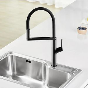 DABAI Kitchen Sink Faucet With Pre Riser Sprayer 300° Rotating Arm 2 Spray Mode from XIAOMI youpin