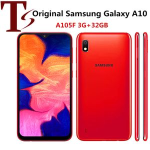 Reformado Samsung Galaxy A105F de 6,2 polegadas de 2,2 polegadas de 2,2 polegadas 2 GB RAM 32GB ROM 13MP Android Smartphone 1pc DHL