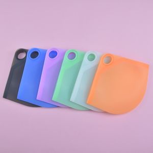 Silicone Mask Organizer 6 Colors Portable Dustproof Face Mask Holder Case Storage Clip Bag Moisture-proof Cover