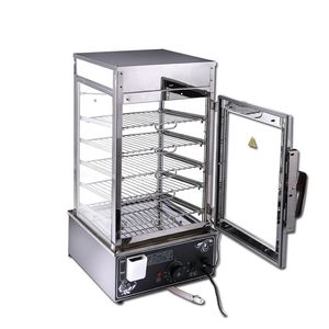 500 commercial electric steaming cabinet surrounded toughened glass commerical bun steamer bread steamer steamed buns furnace